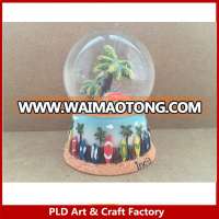 resin music angel snow globe