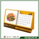 High Quality Custom Yellow Cartoon Desk Paper Calendar